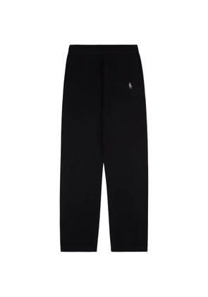 Sporty & Rich SRC embroidery trousers - Black