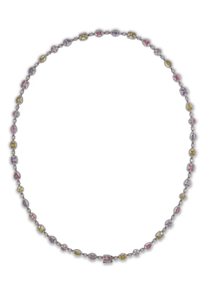 Juwelina Paris sterling silver Jensen necklace - Pink