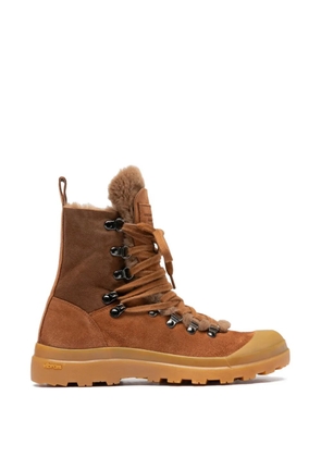 Officine Creative Pallet lace-up boots - Brown