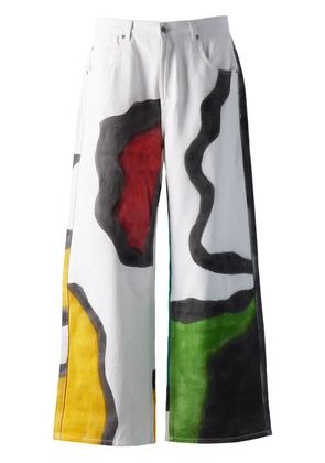 Glass Cypress Painted 'White' jeans