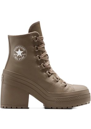 Converse Chuck 70 lace-up block-heel boots - Brown