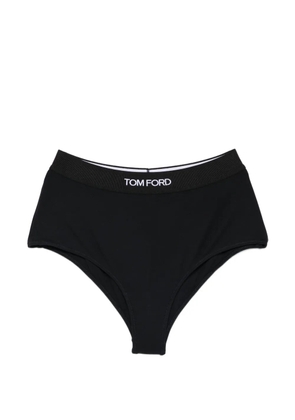 TOM FORD logo-waistband briefs - Black