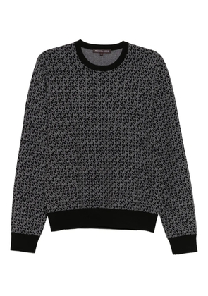 Michael Kors all-over logo print sweatshirt - Black