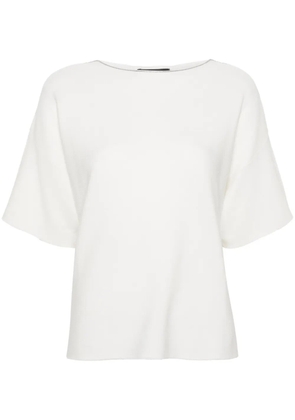 Fabiana Filippi organic-cotton sweater - White