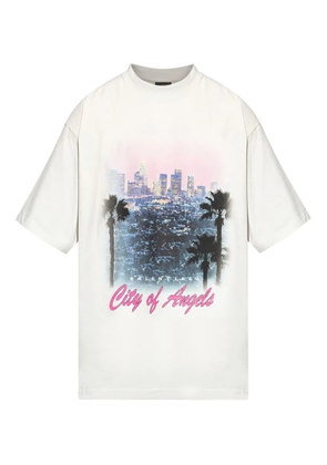 Balenciaga City Of Angels graphic-print T-shirt - White