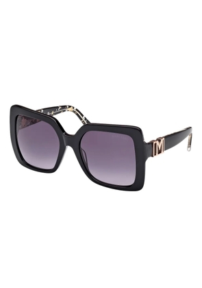 GUESS EYEWEAR oversized sunglasses - Black