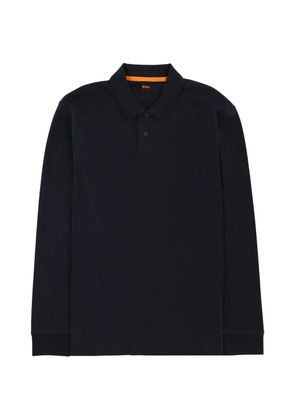 BOSS long-sleeve polo shirt - Blue