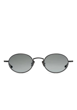 Peter And May Mon Reve oval-frame sunglasses - Black