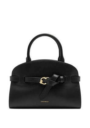 Coccinelle small Sabine knotted belt tote bag - Black