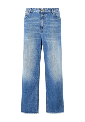 Roberto Cavalli high-waisted wide-leg jeans - Blue
