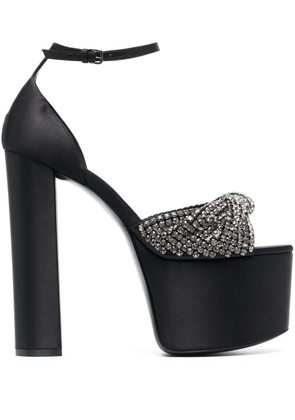 Sergio Rossi Evangelie 155mm sandals - Black