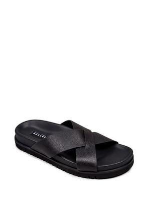 Fratelli Rossetti crossover-strap sandals - Black