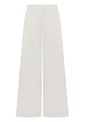 Palm Angels cotton trousers - White