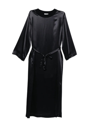 Peserico satin midi dress - Blue