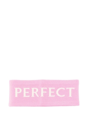 Perfect Moment logo headband - Pink