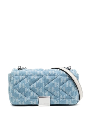 Karl Lagerfeld K kuilt shoulder bag - Blue