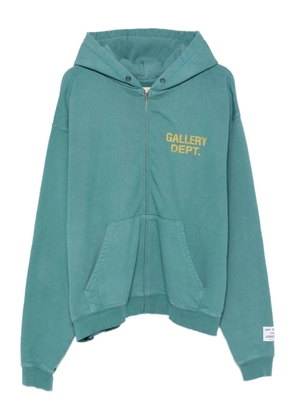 GALLERY DEPT. zip-fastening hoodie - Green