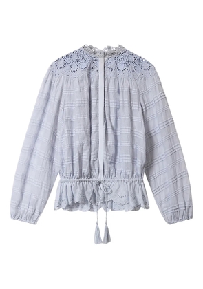 MARANT ÉTOILE Polly embroidery blouse - Blue
