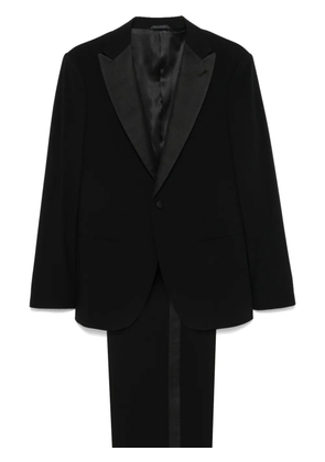 Giorgio Armani single-breasted suit - Black