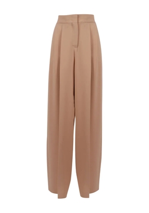 Alberta Ferretti pleated wide-leg trousers - Neutrals