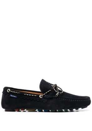 PS Paul Smith rope-detail suede loafers - Blue