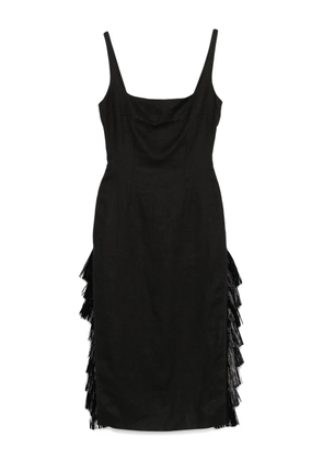 16Arlington Santina midi dress - Black