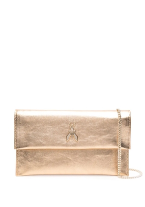 Patrizia Pepe Fly Ceremony clutch - Gold