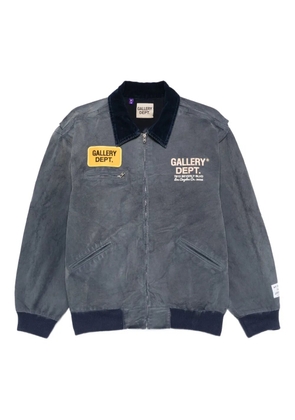 GALLERY DEPT. corduroy-collar denim jacket - Blue