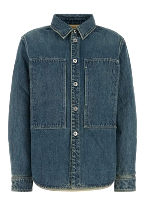 Jil Sander denim oversized shirt - Blue