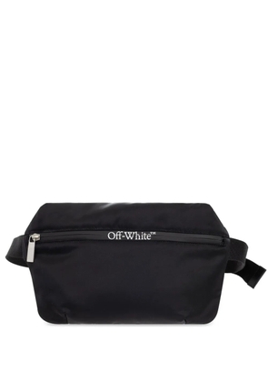 Off-White logo-print belt bag - Black