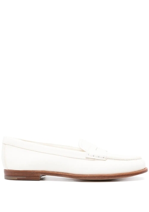 Church's slip-on leather loafers - White