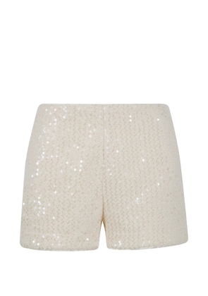 TWINSET sequinned shorts - Neutrals
