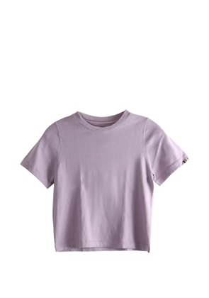 extreme cashmere short-sleeve T-shirt - Purple