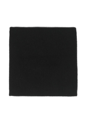 TOTEME ribbed cashmere neck warmer - Black