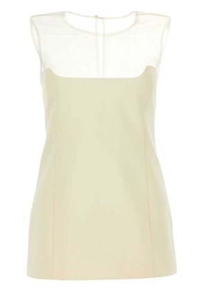 KHAITE panelled blouse - Neutrals