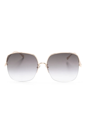 Pomellato Eyewear square gradient sunglasses - Gold