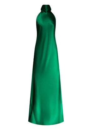 Galvan London Sienna gown - Green