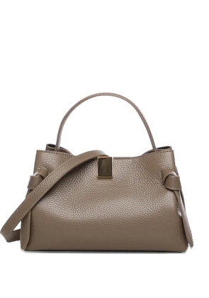 Yuzefi mini Gyoza leather tote bag - Neutrals