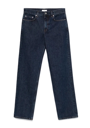 TOTEME logo-patch jeans - Blue