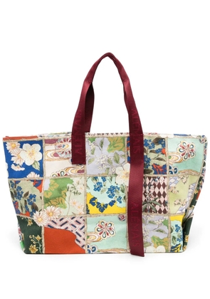 ALEMAIS cotton tote bag - Green