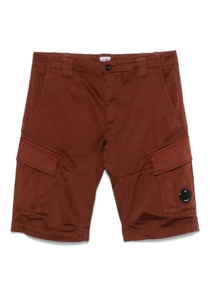 C.P. Company satin cargo shorts - Brown