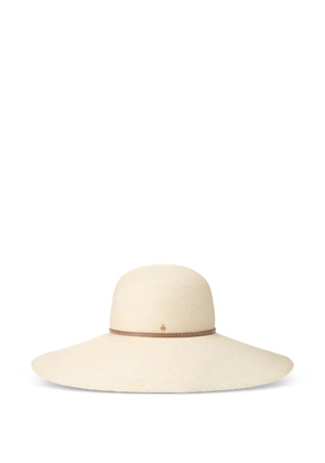 Maison Michel straw hat - Neutrals