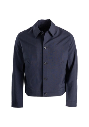 Prada button-up shirt jacket - Blue