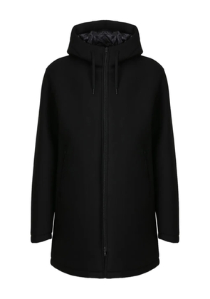 Herno hooded zip-up jacket - Black