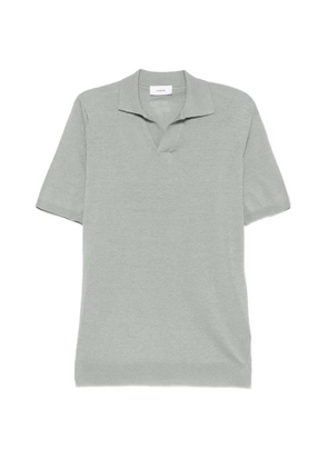 Lardini collared short-sleeve T-shirt - Green