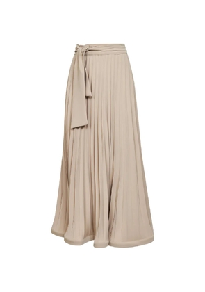 P.A.R.O.S.H. pleated tie skirt - Neutrals
