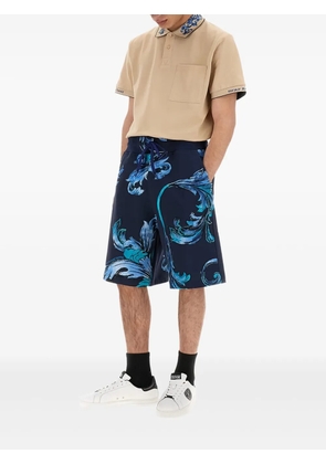 Versace Jeans Couture printed shorts - Blue