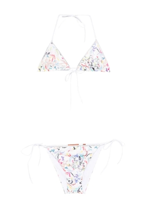 Missoni floral-print bikini - White