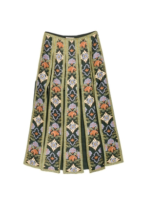 ALEMAIS Oasira maxi skirt - Green