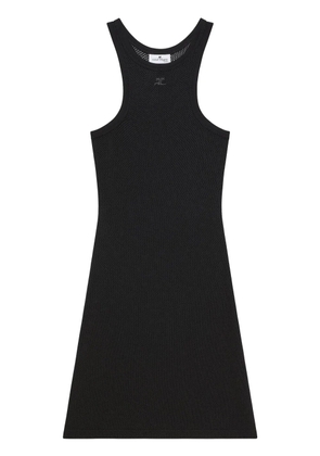 Courrèges Scuba mini dress - Black